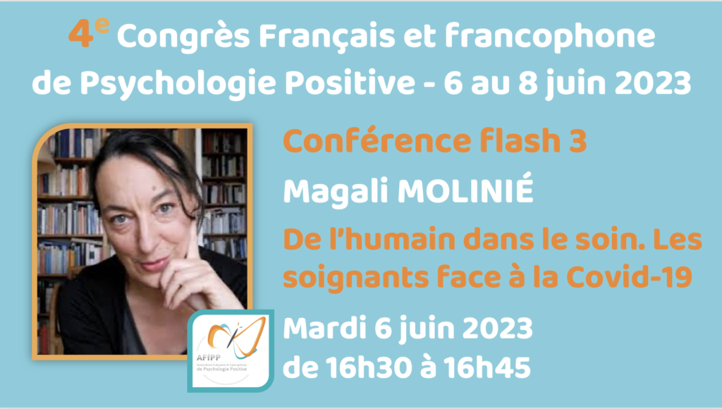 Conférence Flash 3 : De l’humain dans le soin. Les soignants face à la Covid 19